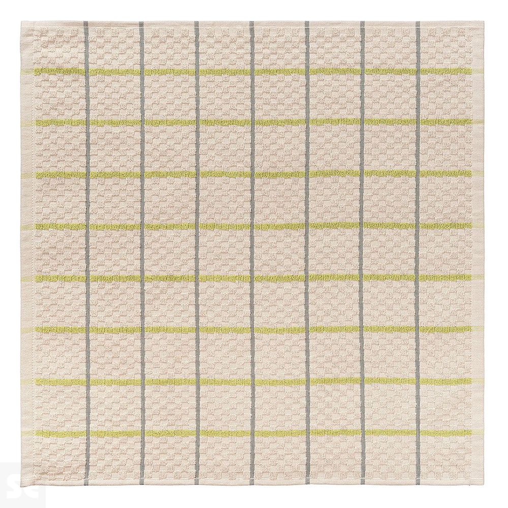 Paño Cocina Cuadros Arena 50x50 cm