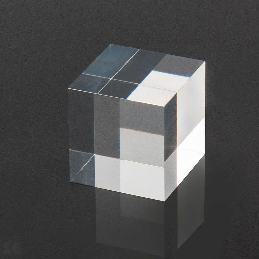 Cubo macizo de Metacrilato
