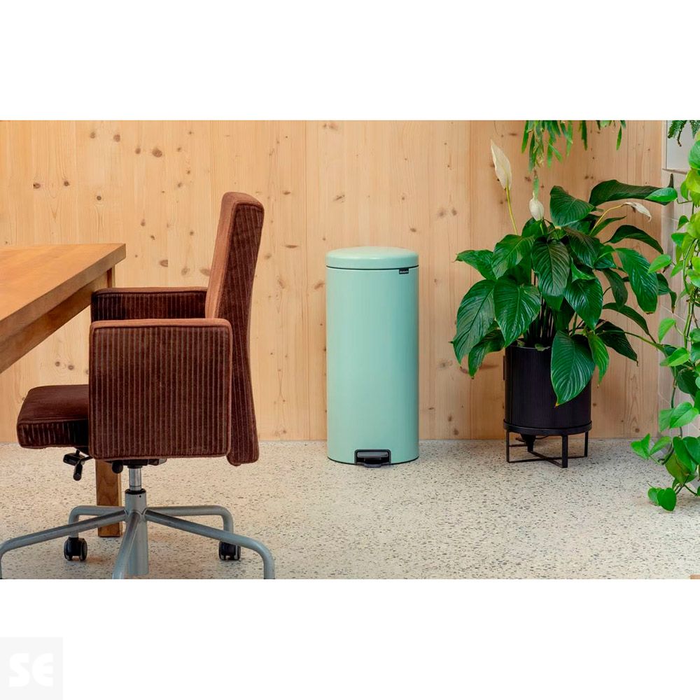 Cubo de Pedal Newicon Jade Green 30l