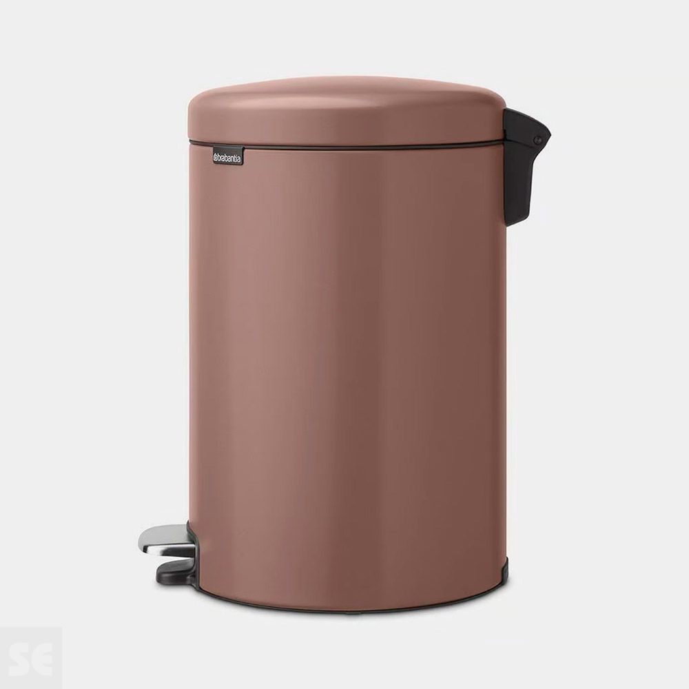 Cubo de Pedal Newicon Satin Taupe 20l