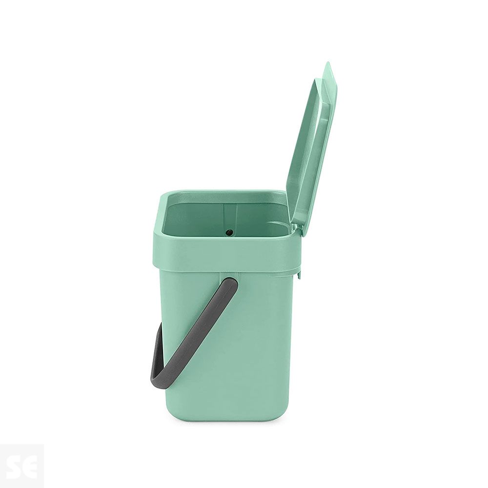 Sort & Go, Cubo de Desperdicios Jade Green 3 l