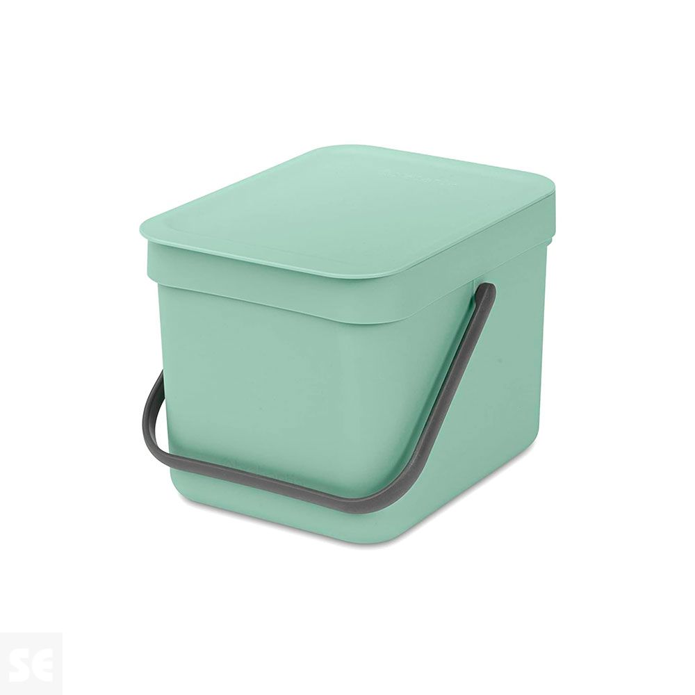 Sort & Go, Cubo de Desperdicios Jade Green 6 l