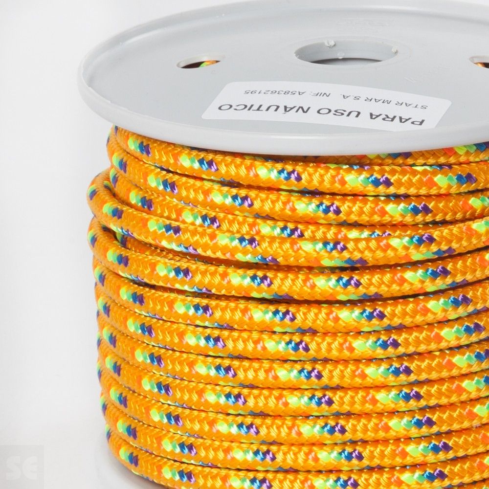 Cuerda de Poliéster multicolores de color amarillo | Servei Estació
