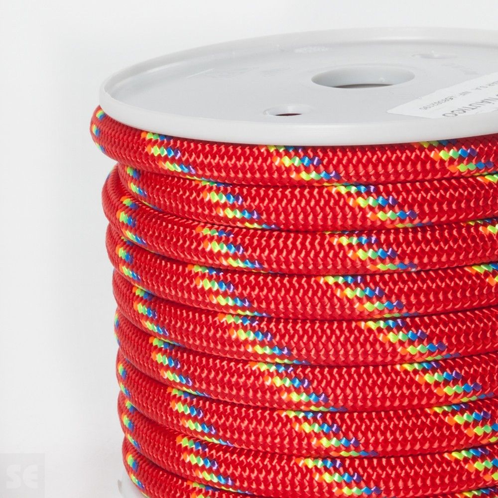 Cuerda de Poliéster multicolores de color rojo | Servei Estació
