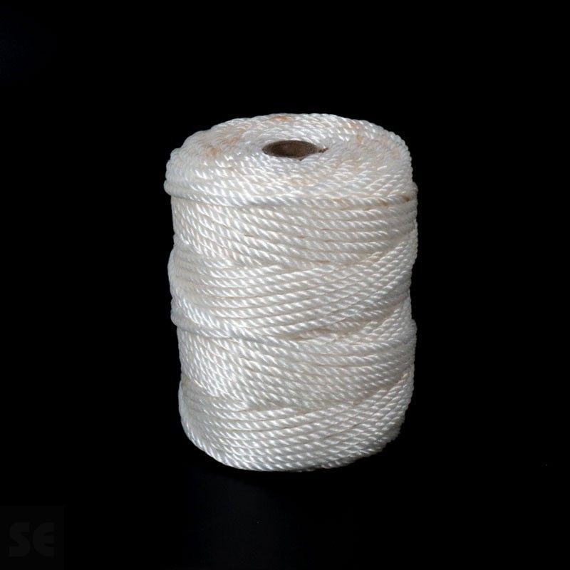 Cuerda de plástico de Polietileno color blanco | Servei Estació