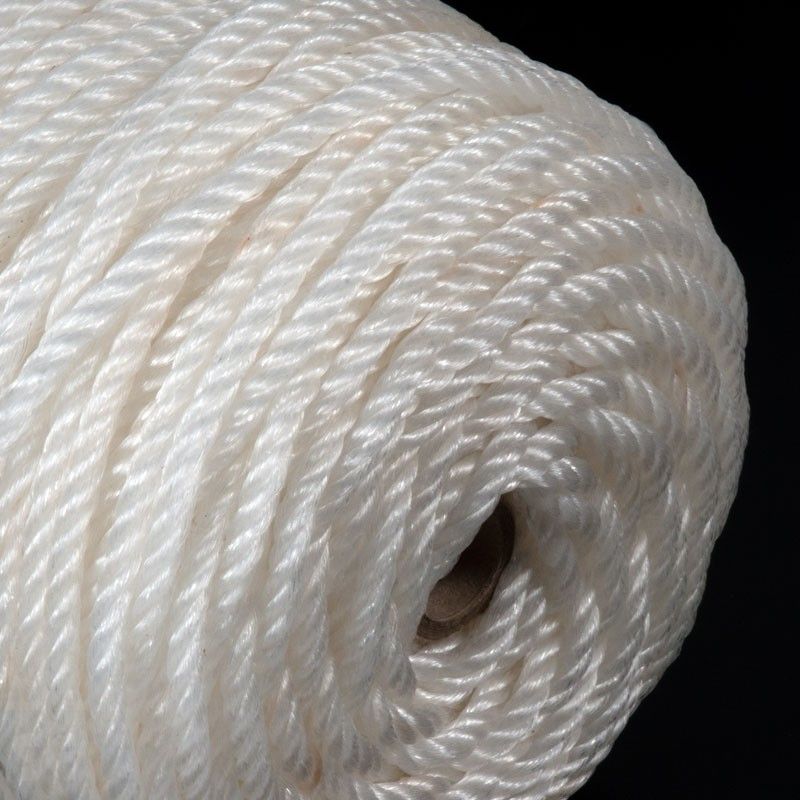 Cuerda de plástico de Polietileno color blanco | Servei Estació