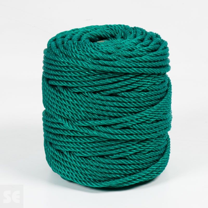 Cuerda de plástico de Polietileno color verde | Servei Estació