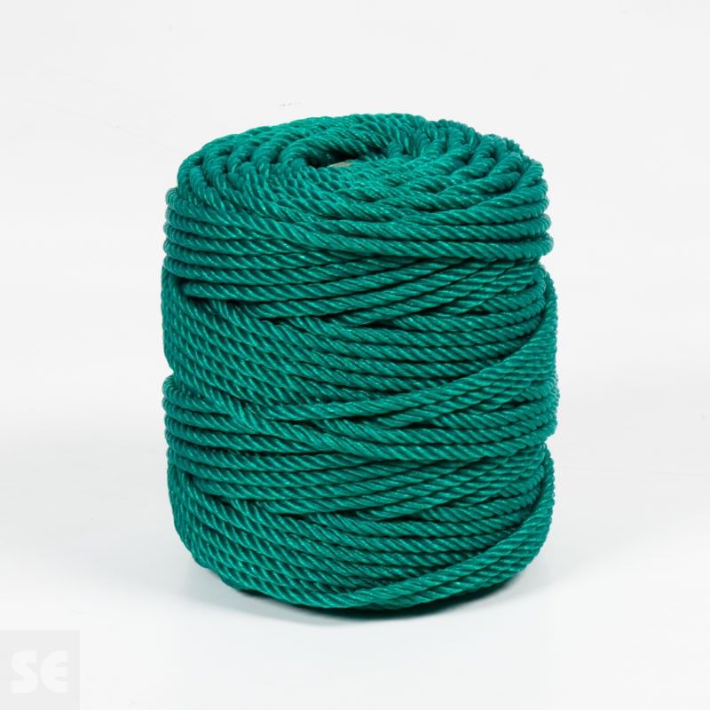 Cuerda de plástico de Polietileno color verde | Servei Estació