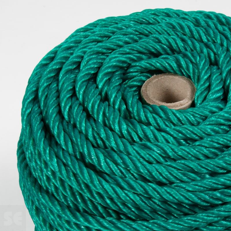 Cuerda de plástico de Polietileno color verde | Servei Estació
