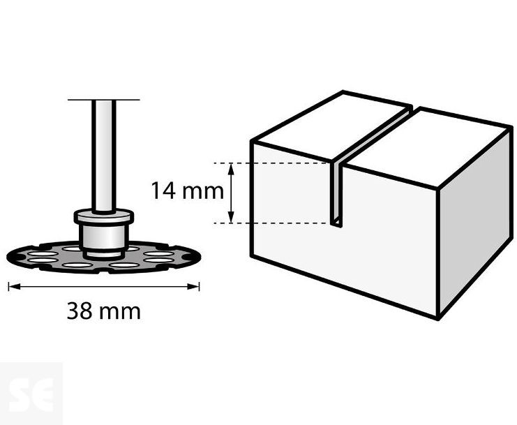 Disco Cortador para Madera. Dremel Sc544