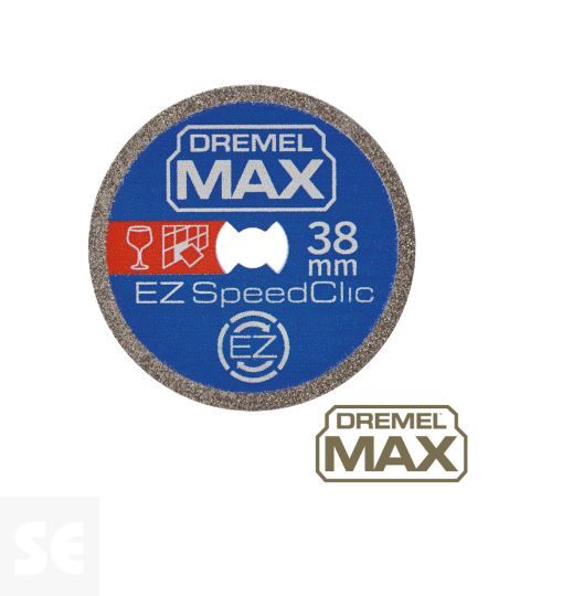 De corte, disco de diamante Dremel SC545 EZ SpeedClic