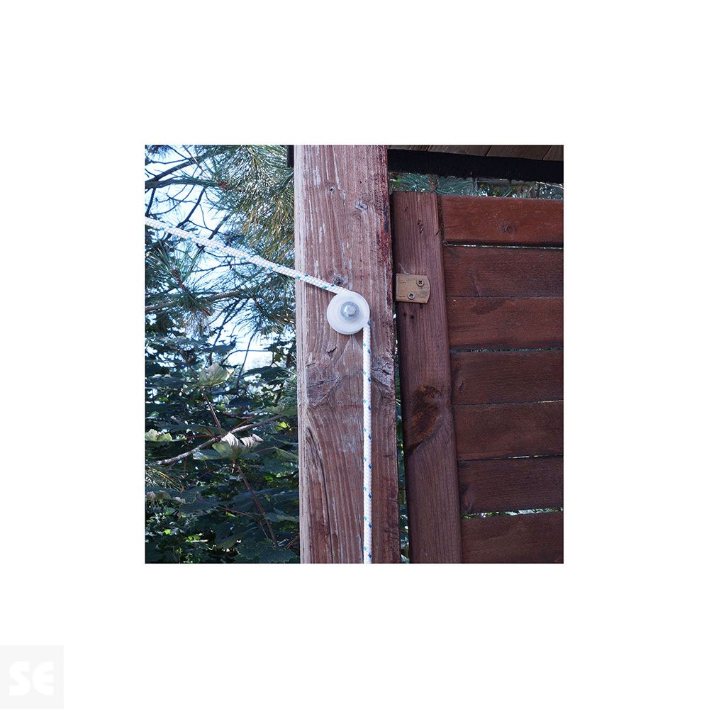 Rueda Recambio Polea Poliamida diam. 65x8mm.