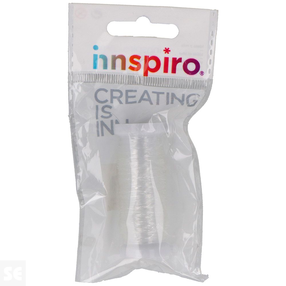 Hilo Elástico Transparente Nailon 0,50mm. 20m. E6052-0-50