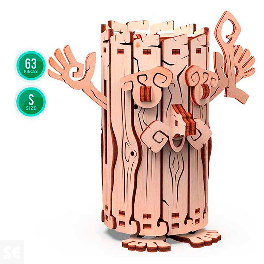 Mr. Playwood Hucha Espíritu del Bosque 63 piezas