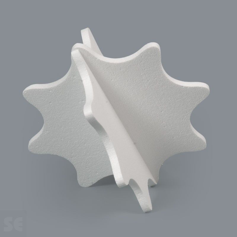 Estrella de Porexpan puntas redondeadas | Servei Estació