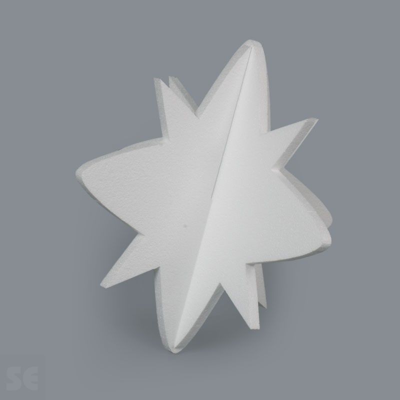 Estrella de Porexpan puntiaguda | Servei Estació