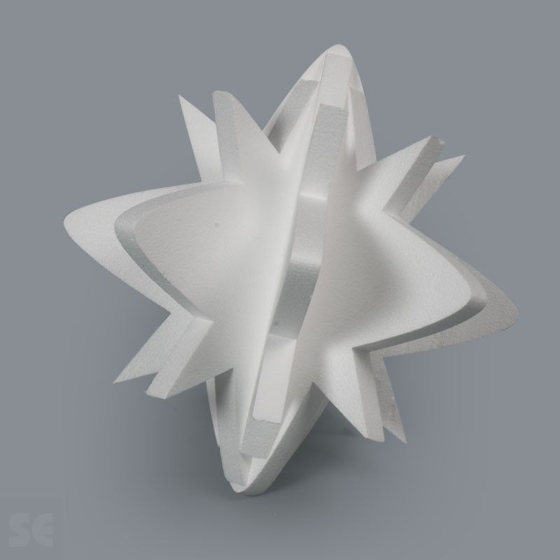 Estrella de Porexpan puntiaguda | Servei Estació
