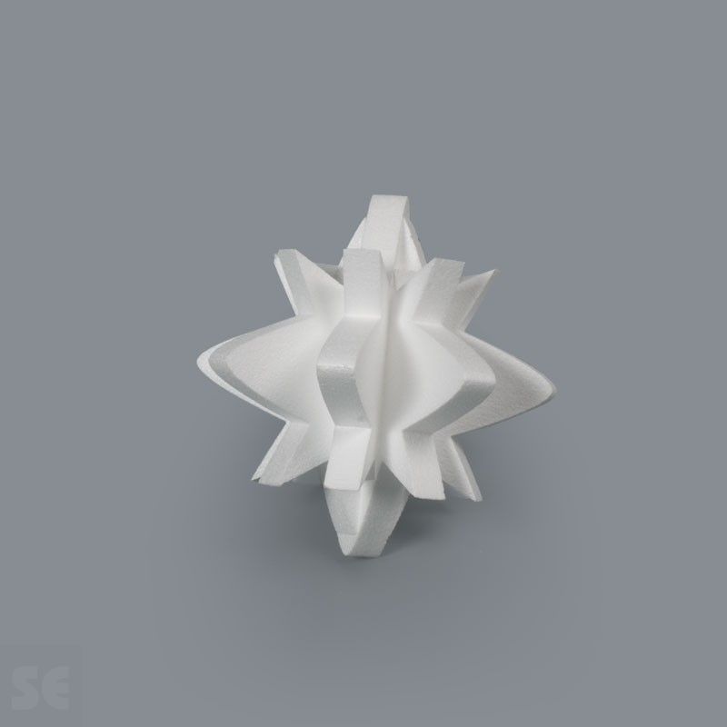 Estrella de Porexpan puntiaguda | Servei Estació