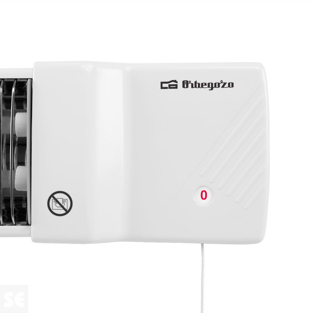 Estufa de Cuarzo para Baño Potencia: 1200 W Bb 5002