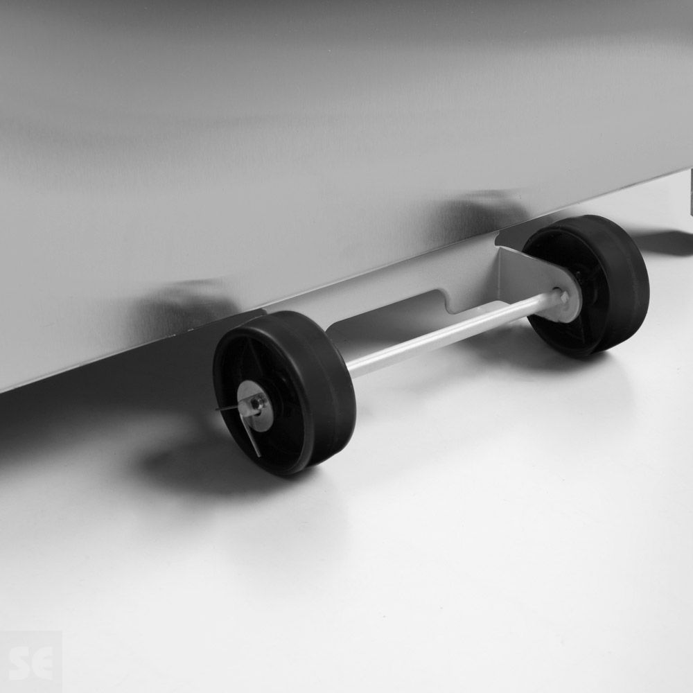 Estufa Gas Exterior Negra Piramidal Alto 221 cm