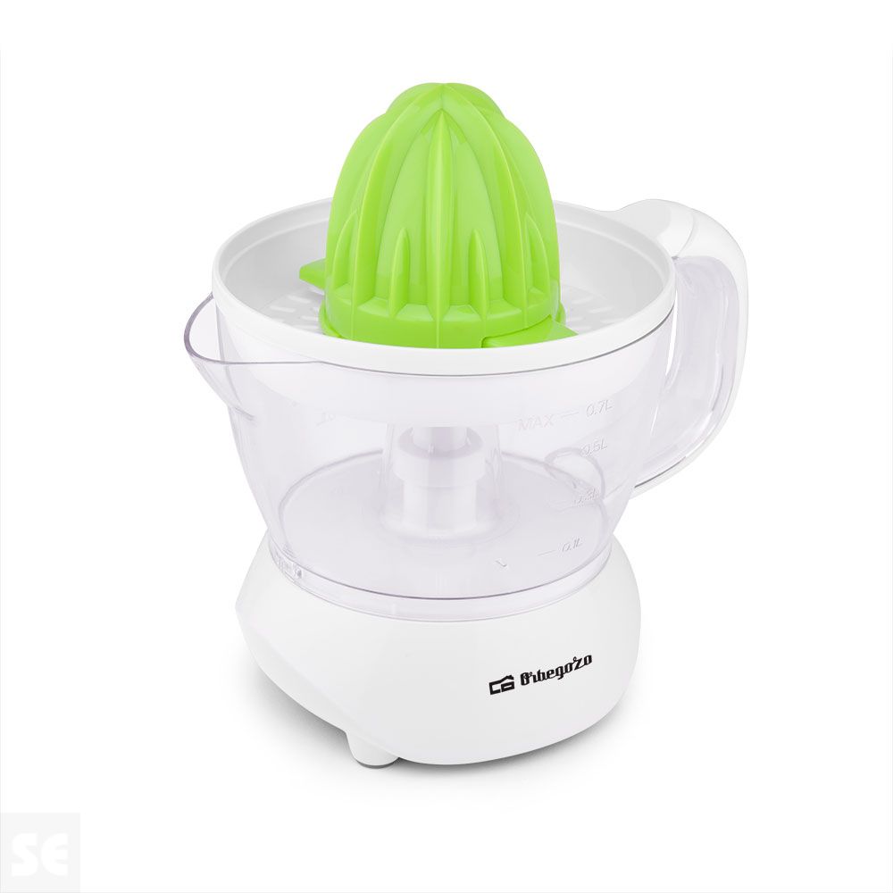 Exprimidor Capacidad 0,7 Litros. Potencia 40w.