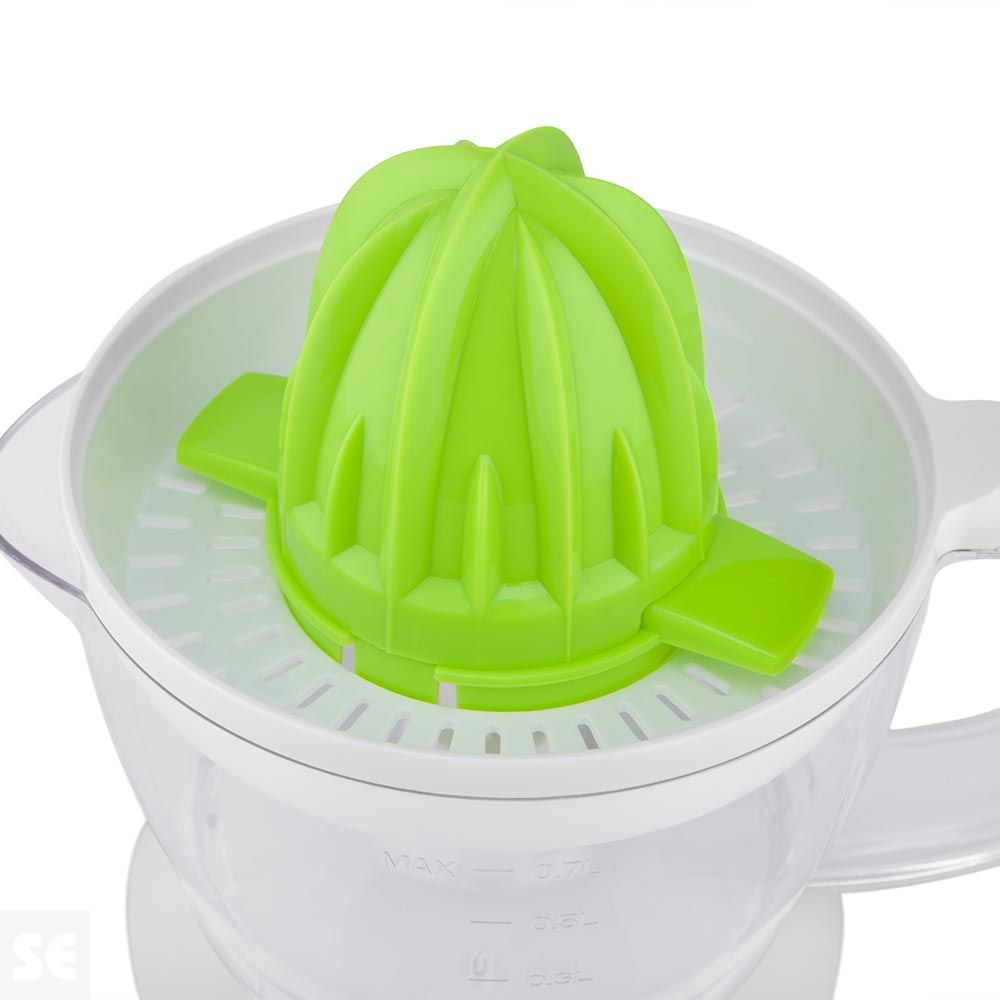 Exprimidor Capacidad 0,7 Litros. Potencia 40w.