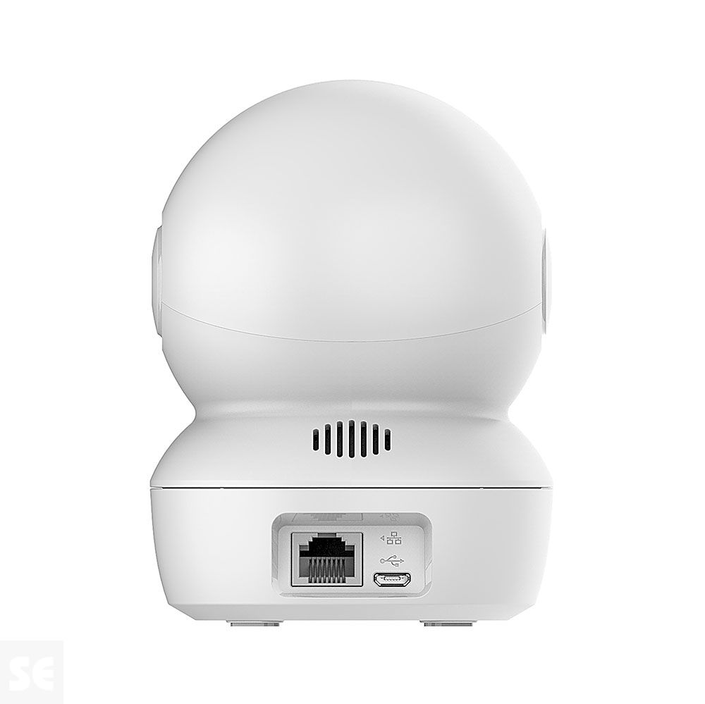 Ezviz Cámara de Vigilancia C6n Blanco Wi-Fi, 2k+, 4mp 360º