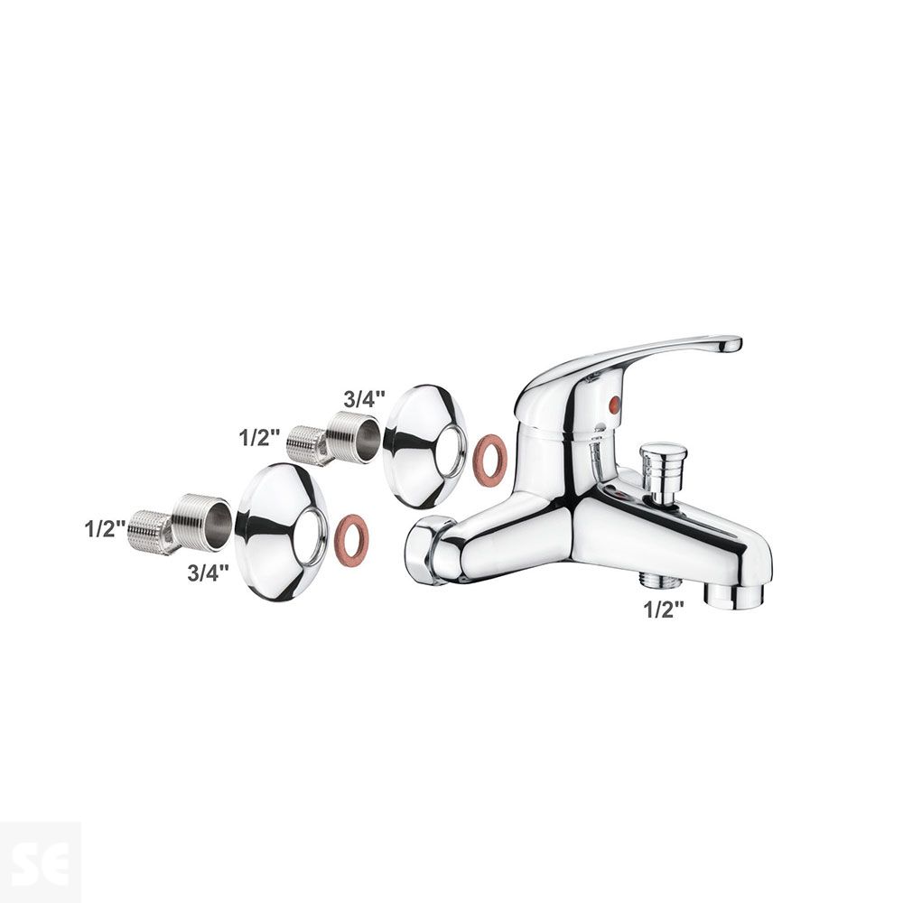 Monomando Grifo Bañera Mod. Fabio