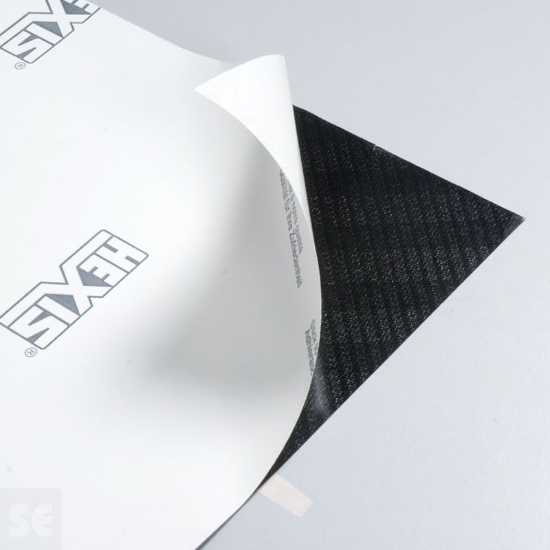 Rollo Vinilo imitación fibra de carbono adhesivo