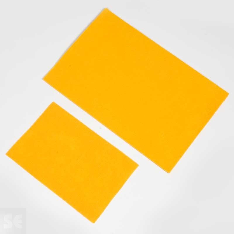 Fieltro de colores acrílico