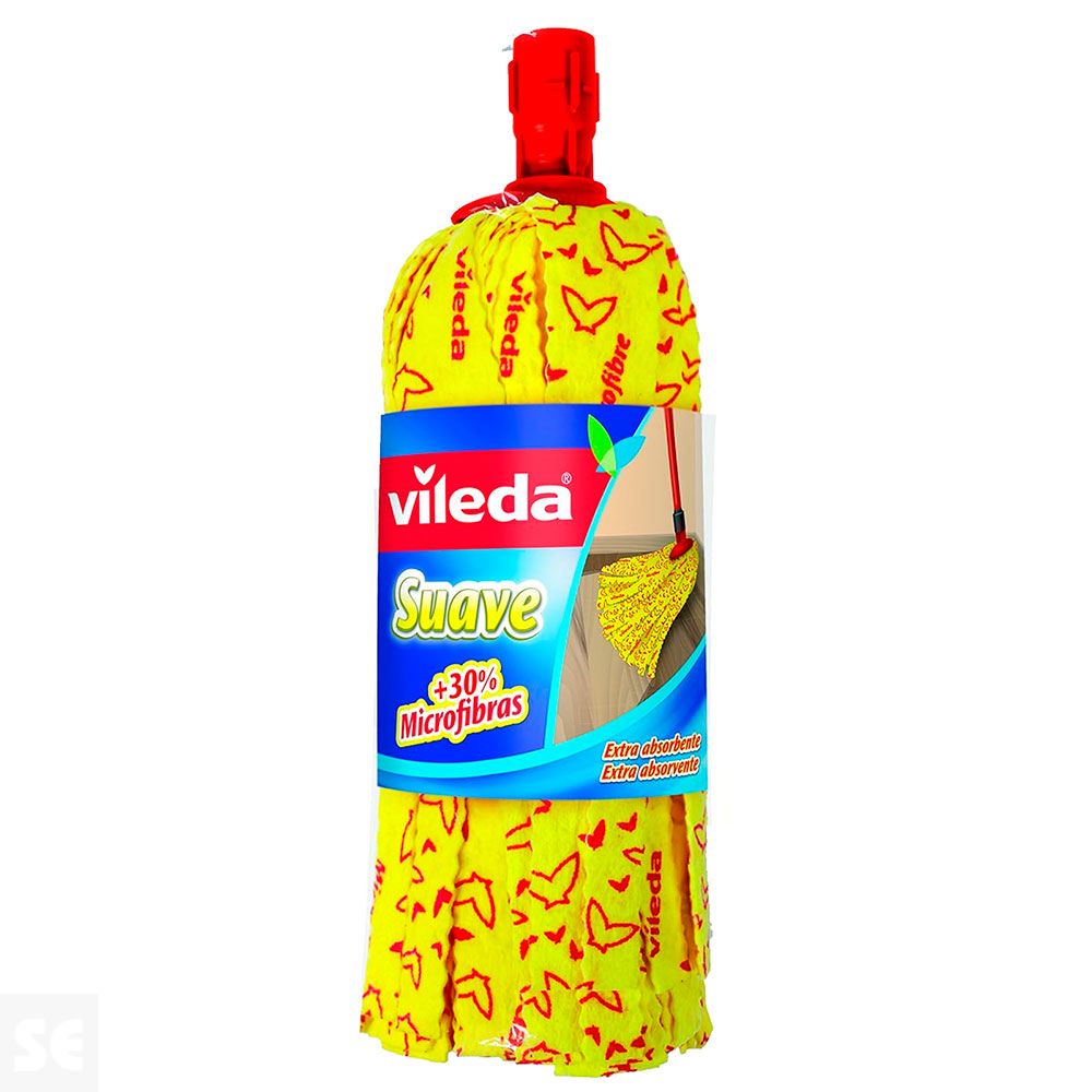 Fregona Suave + 30% Microfibras