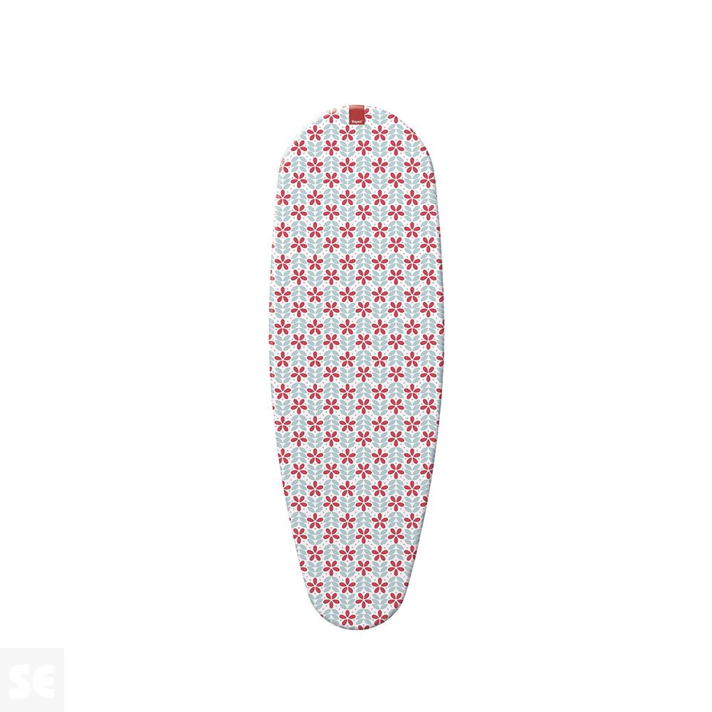 Funda Planchar Metalizada Clip 130x45 Decorada Metalizada