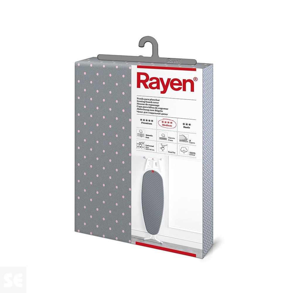 Funda Planchar Muletón 130x45 cm Clip