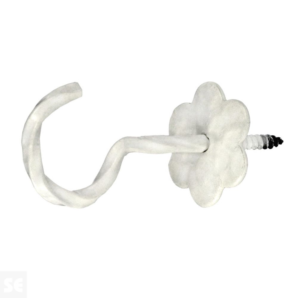 Gancho con Roseta Rústico 5,5x100 mm (2 uds.)