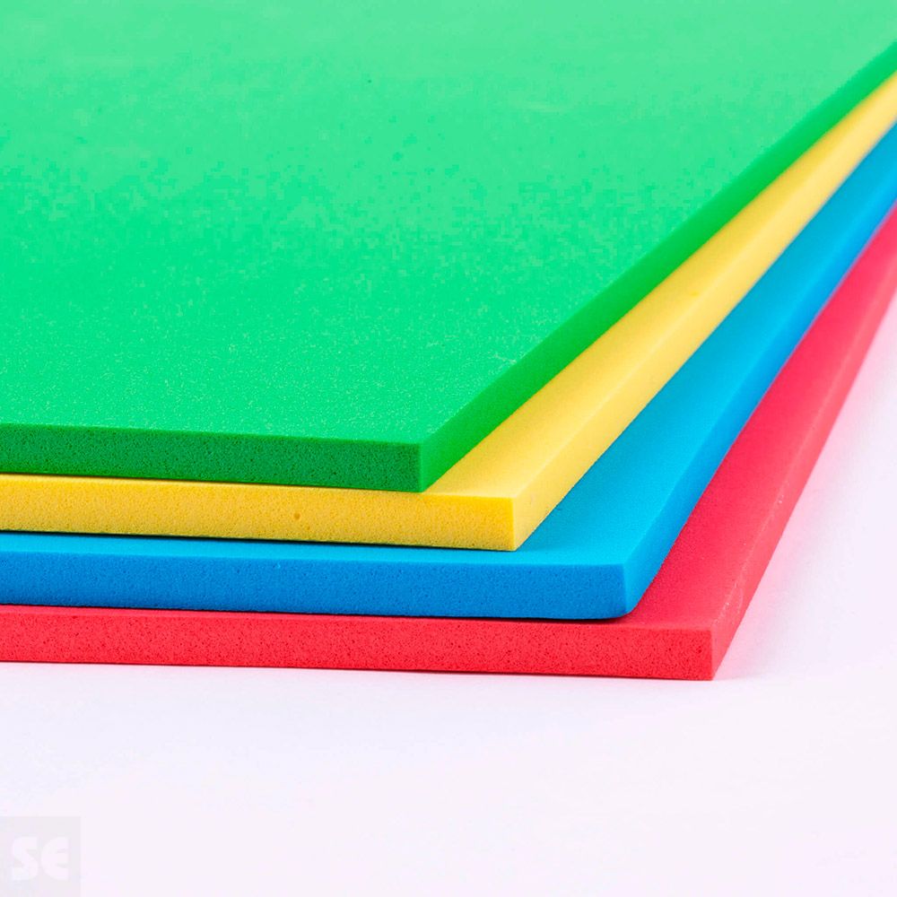 Goma Eva 5mm Colores Surtidos 4h