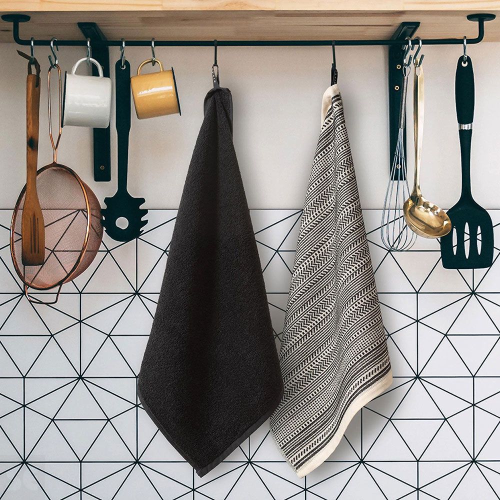 Paño Cocina Guinea Negro (50x70+50x50 cm) 2uds.