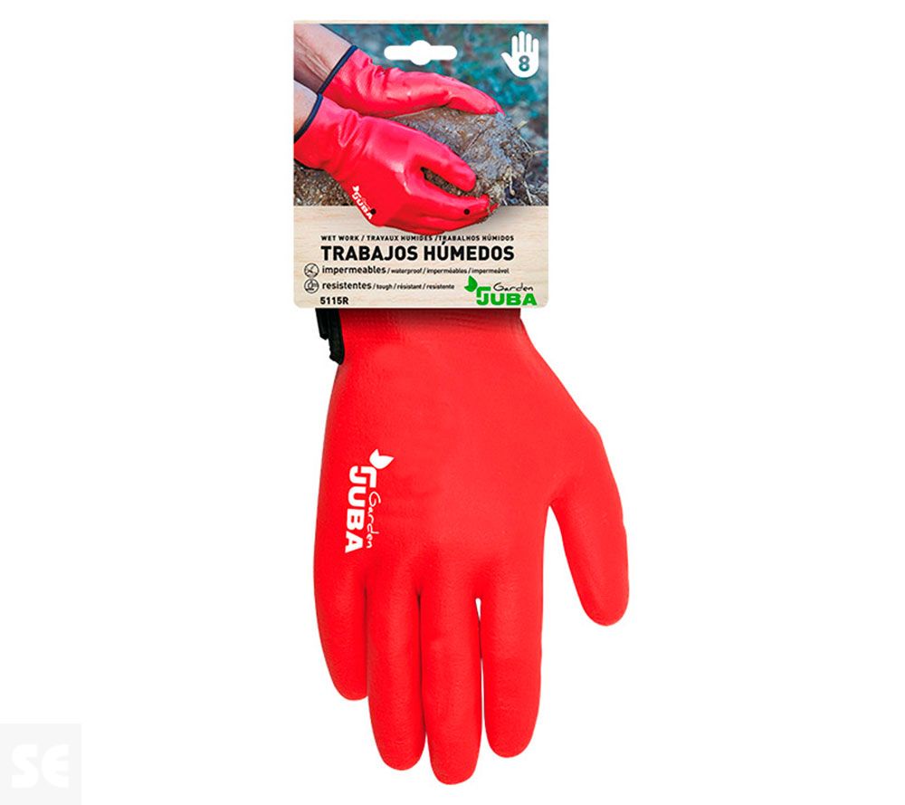 Guante Agility Red Nitrilo Rojo Tipo Conductor T9