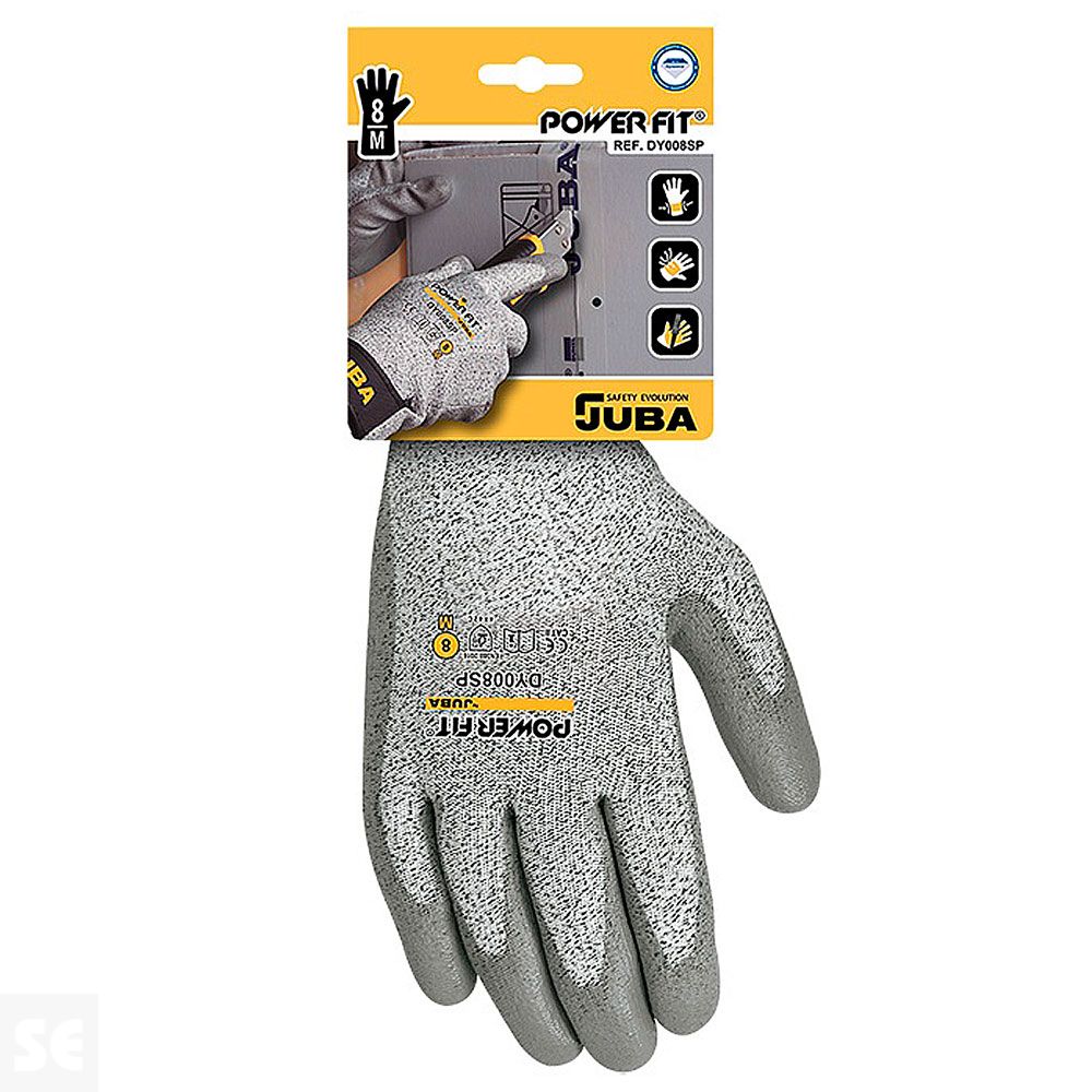Guante Dyneema con Puño Gris Tl 9