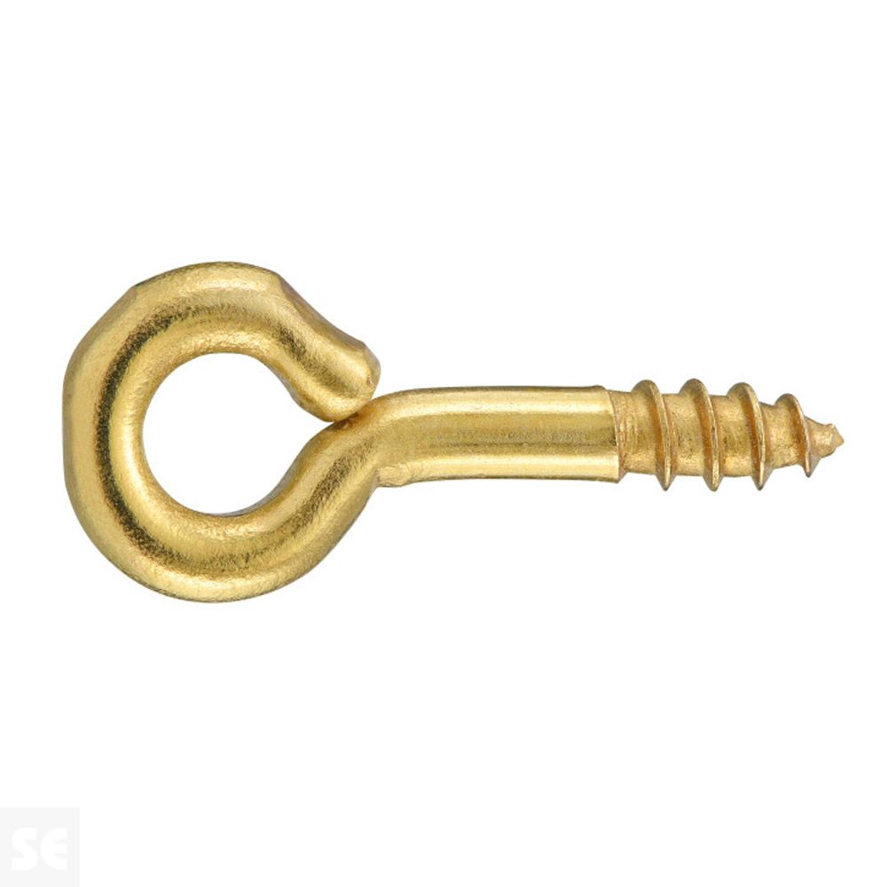 Hembrilla Cerrada Madera Latón 1,8x8x3 mm (20 uds.)