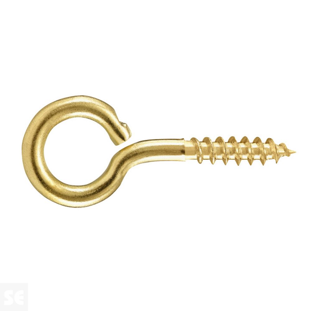 Hembrilla Cerrada Madera Latón 3,0x20x8 mm (10 uds.)