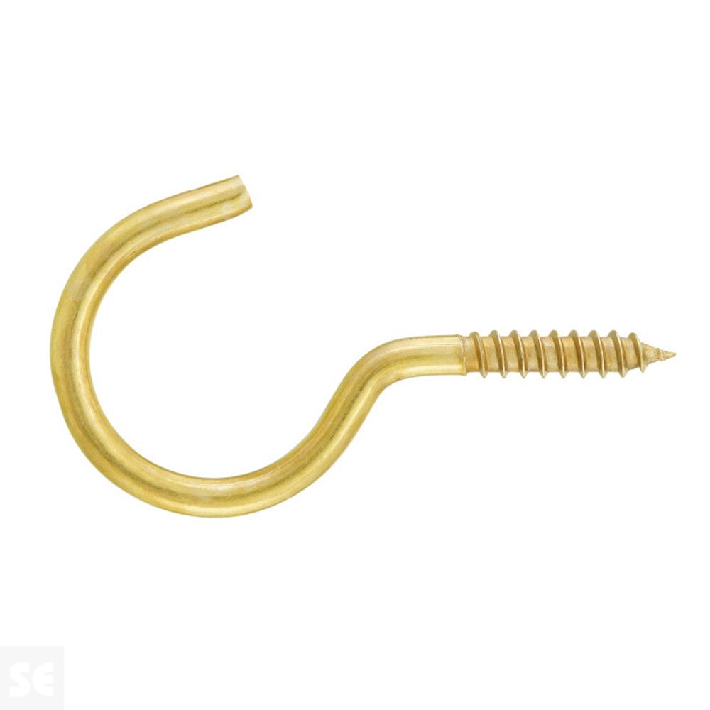 Hembrilla Abierta Madera Latón 3,3x50 mm (6 uds.)