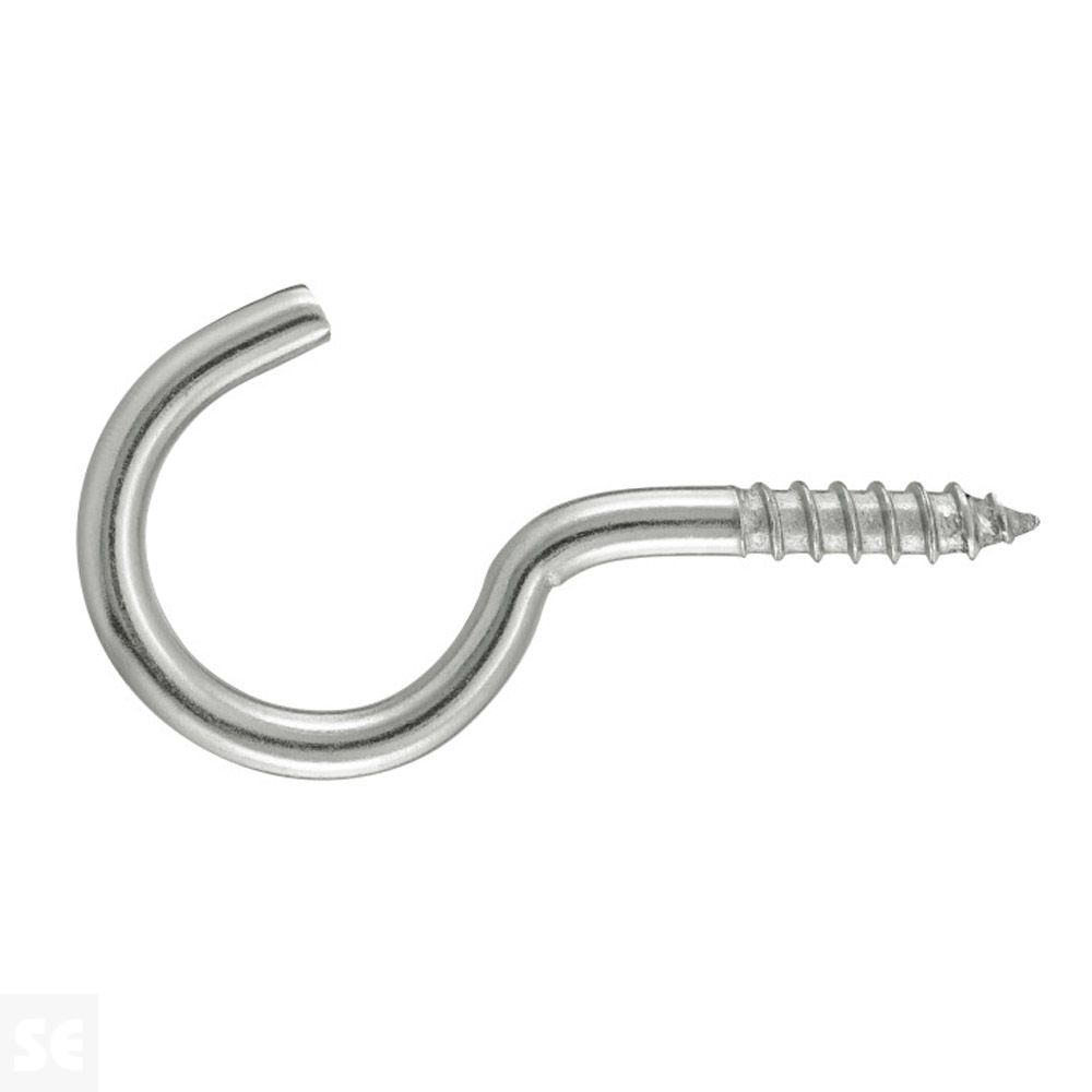 Hembrilla Abierta Madera Inoxidable 4,8x65 mm (3 uds.)