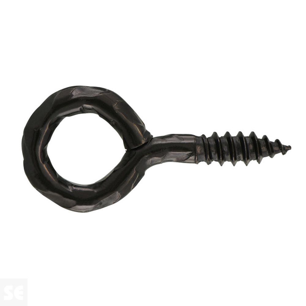 Hembrilla Cerrada Madera Negra 4,0x20x10 mm (6 uds.)