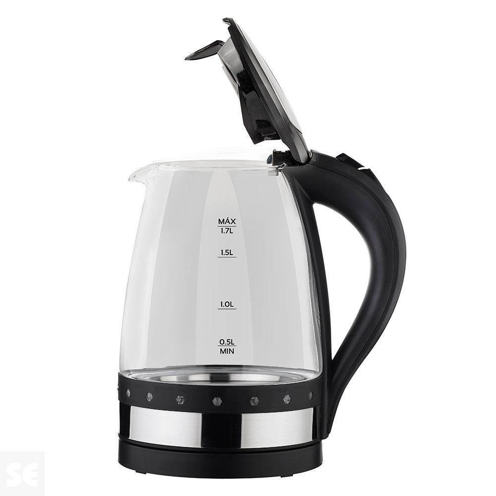 Hervidor Agua Eléctrico Küken Cristal 2200 w 1.7 l