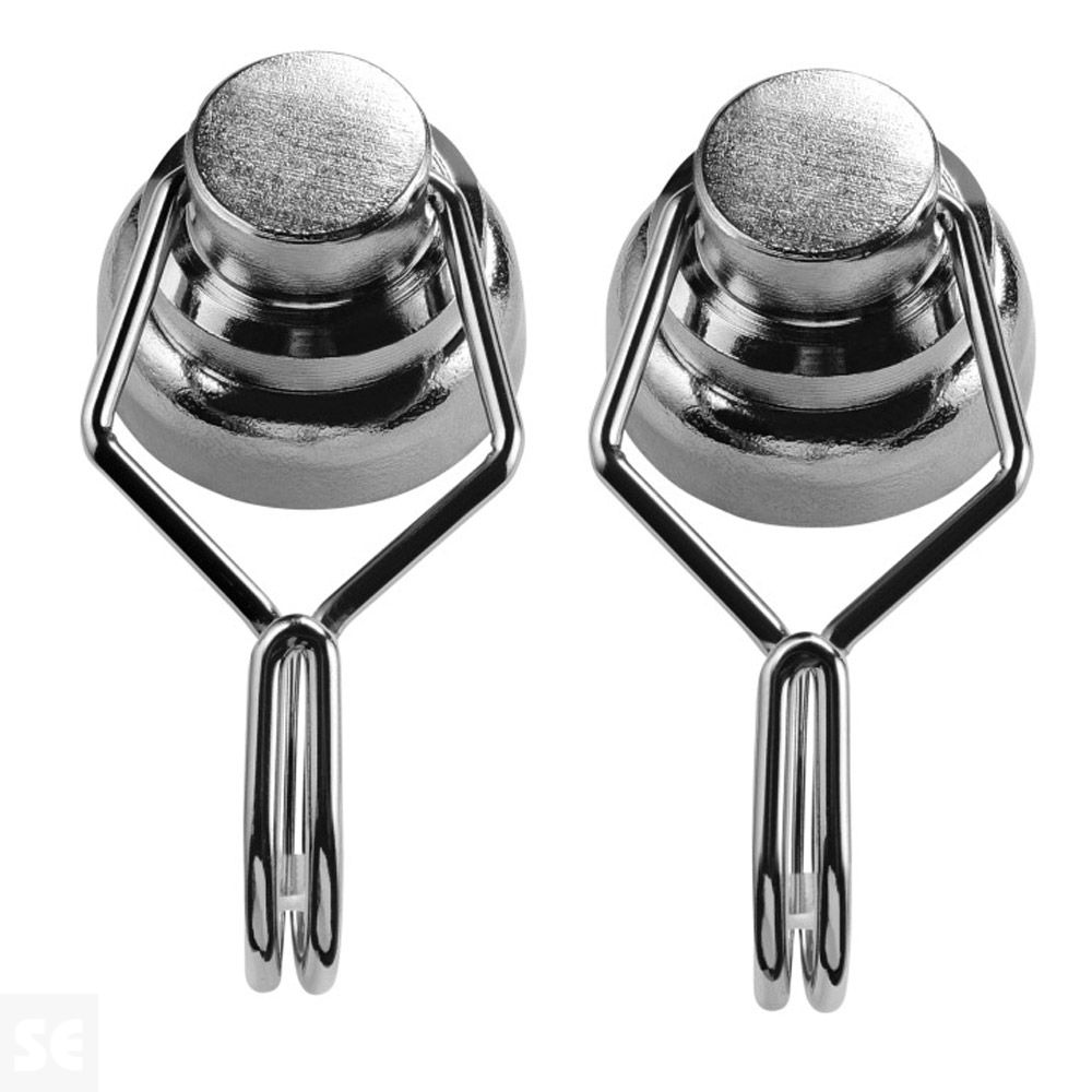 Juego de imanes de Neodimio 25x67 mm Máx. 21 kg (2 uds.)