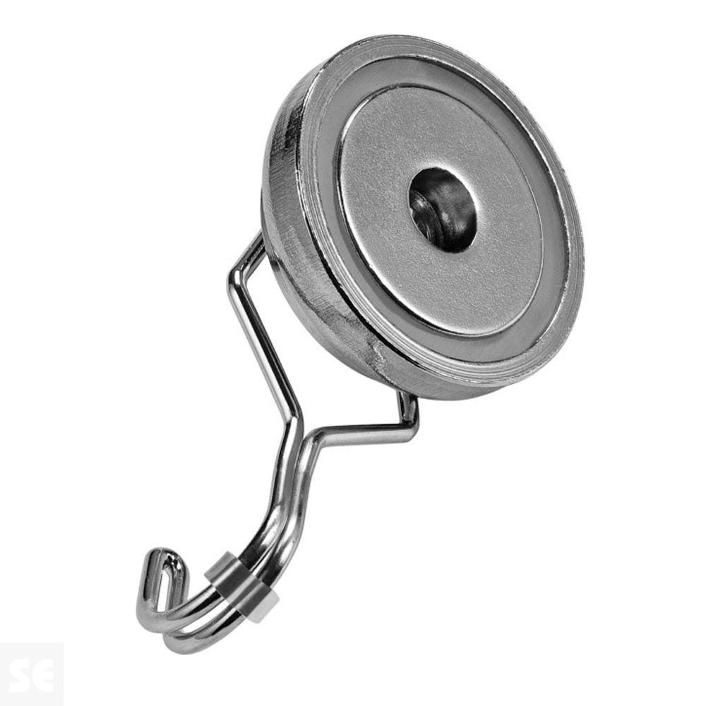 Juego de imanes de Neodimio 36x67 mm Máx. 4 kg (1 ud.)