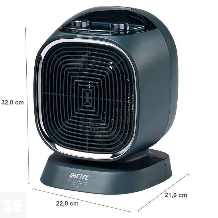 Calefactor Silent Power Pure 2100w-Ionizador y Temporizador