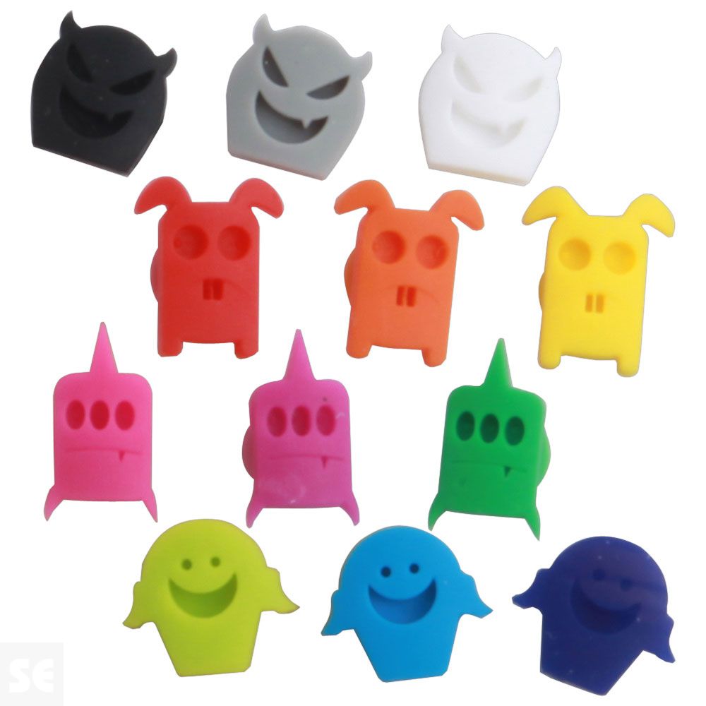 Set 12 Marcadores Vaso Silicon