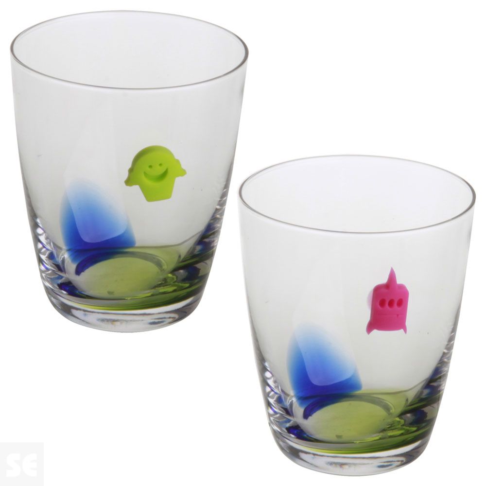 Set 12 Marcadores Vaso Silicon