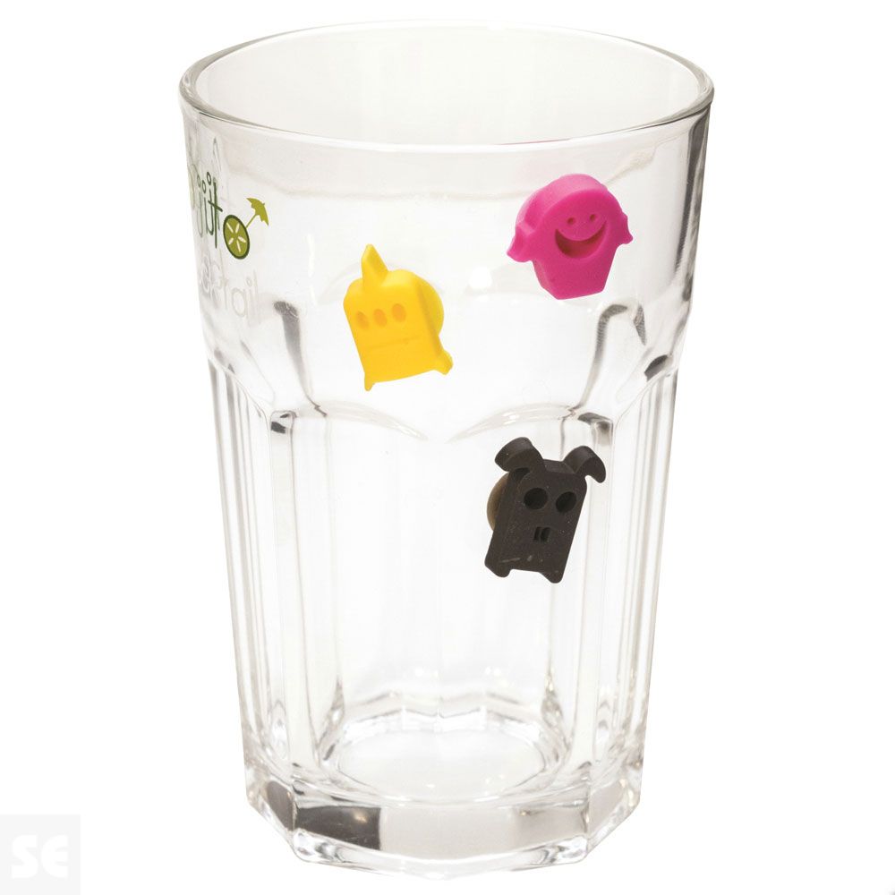 Set 12 Marcadores Vaso Silicon